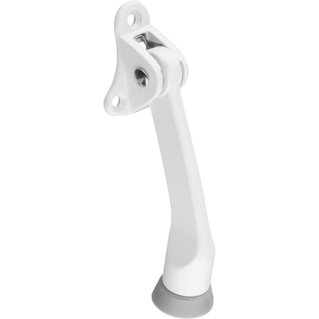 National V238 4 In. White Kickdown Door Holder N248435